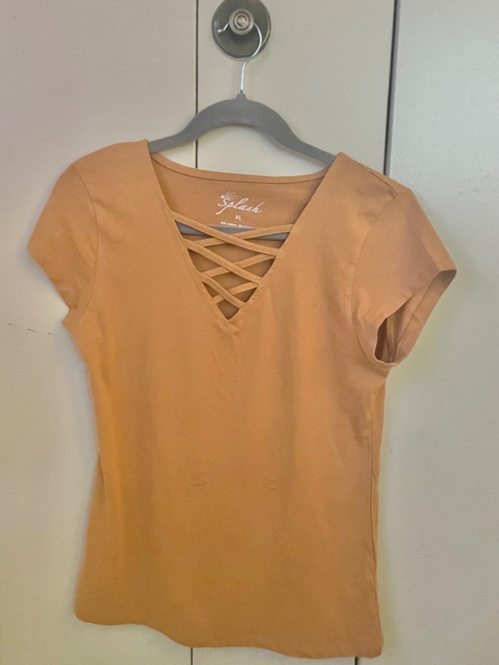 Mustard yellow tshirt women